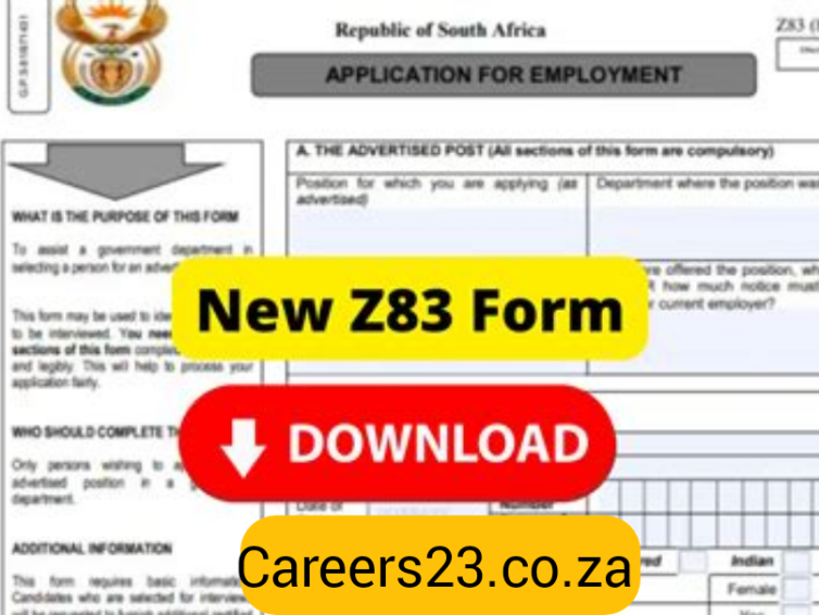 2026 New Z83 Application Form available Now
